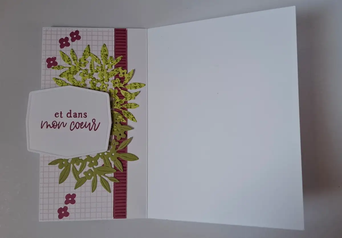 Carte dans mon cœur